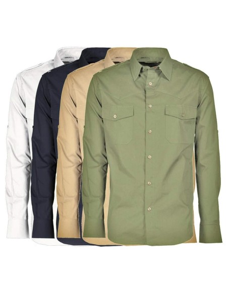 Camicia manica lunga in cotone uomo Payper trophy