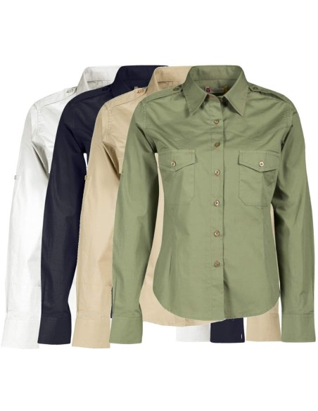 Camicia manica lunga in cotone donna Payper trophy lady