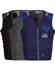 Gilet estivo lavoro multitasche Payper tucson cotone leggero uomo