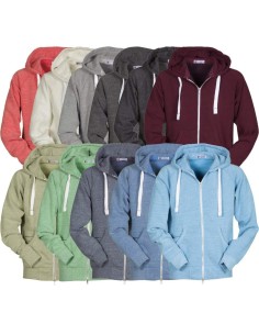 Felpa con cappuccio zip lunga Payper urban maglia felpata in cotone uomo