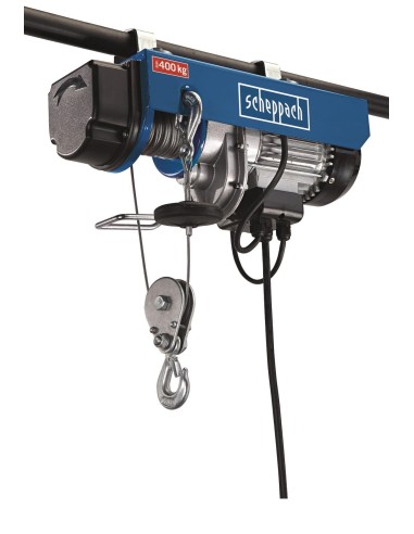Paranco elettrico fino a 400kg 780w Scheppach hrs250