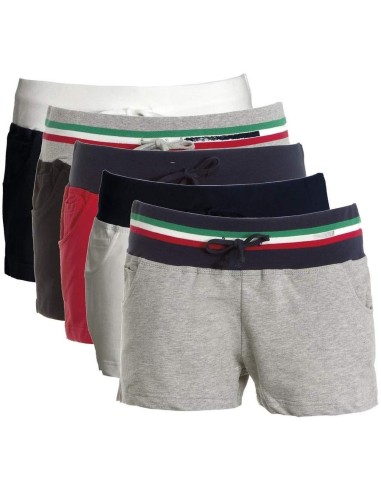 Bermuda pantaloncino corto in felpa Payper volley cotone donna fitness corsa