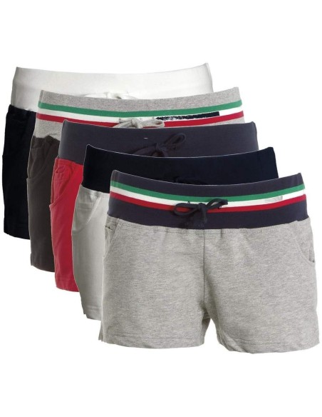 Bermuda pantaloncino corto in felpa Payper volley cotone donna fitness corsa