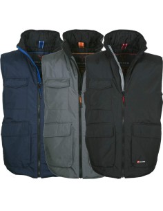 Gilet multitasche imbottito da lavoro uomo Payper wanted