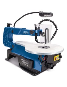 Traforo oscillante Scheppach sd1600v seghetto sega da legno piano inclinabile