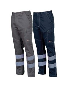 Pantalone bande riflettenti da lavoro multistagione Payper worker reflex