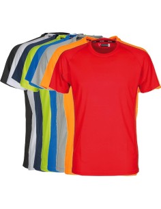 Maglietta t-shirt uomo manica corta poliestere fitness running Payper runner