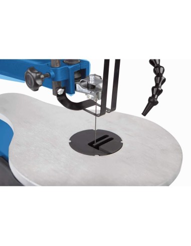 Traforo oscillante Scheppach sd1600v seghetto sega da legno piano inclinabile