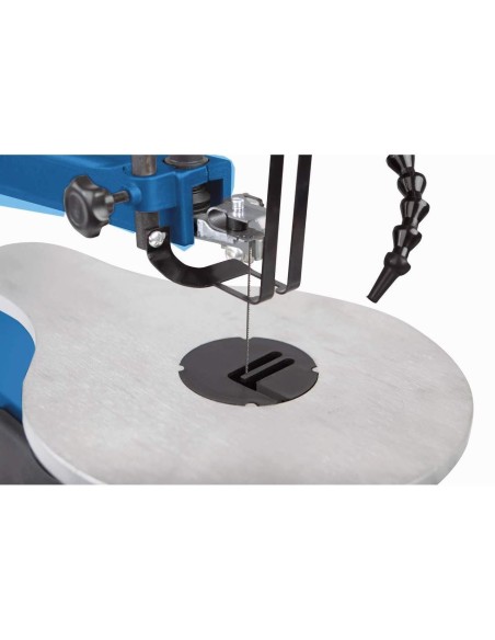 Traforo oscillante Scheppach sd1600v seghetto sega da legno piano inclinabile