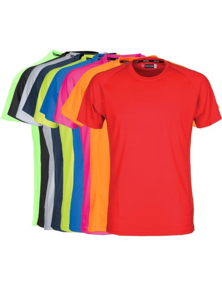 T-shirt manica corta calcio basket Payper runner kids bambino