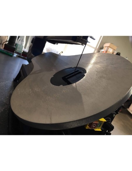 Traforo oscillante Scheppach sd1600v seghetto sega da legno piano inclinabile