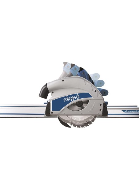 Sega circolare a immersione con barra binario guida 1400 mm Scheppach pl55