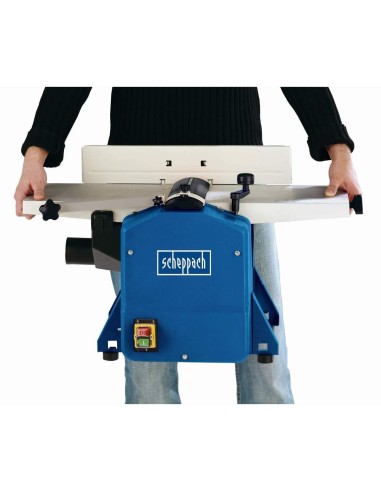 5 - Pialla a filo e spessore combinata per legno 1250 w 204 mm Scheppach hms850