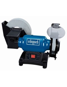 Smerigliatrice combinata da banco mola ad acqua 150/200 mm 250w Scheppach bg200w