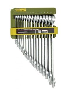 1 - Serie di chiavi combinate 15 pz 6-21 mm slimline PROXXON 23821