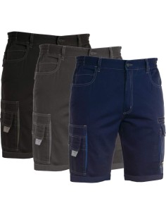 Bermuda pantalone corto lavoro multitasche Payper san diego cotone uomo