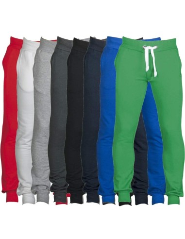 Pantalone tuta lungo Payper seattle elasticizzato in cotone felpa uomo