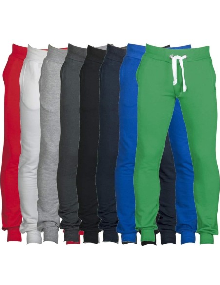 Pantalone tuta lungo Payper seattle elasticizzato in cotone felpa uomo