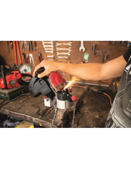 Affilacatene affila catene affilatrice motosega elettrico 220w Scheppach ks1200