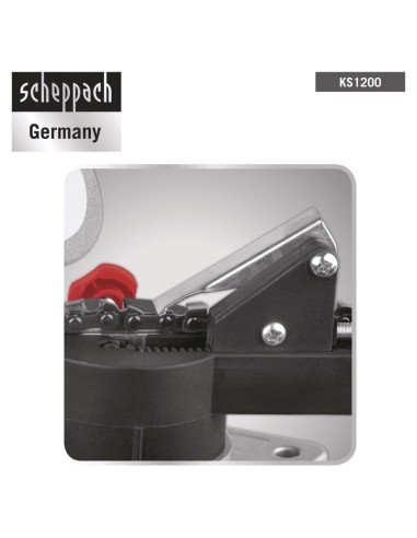 Affilacatene affila catene affilatrice motosega elettrico 220w Scheppach ks1200