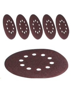 Kit 6 dischi abrasivi ø 225 ricambio x levigatrici muro tutte le grana Scheppach