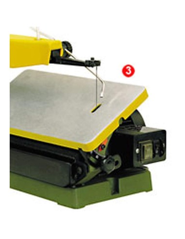 5 - Traforo oscillante PROXXON dsh seghetto sega da legno piano inclinabile