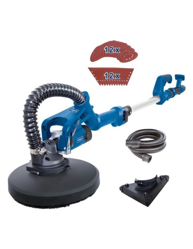 1 - Levigatrice muro carteggiatrice asta telescopica 710w ø 215 mm Scheppach ds930