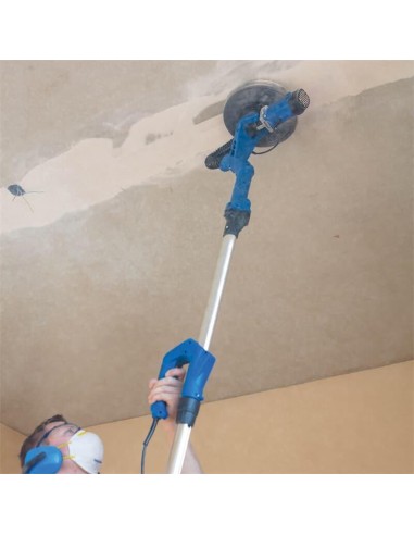 2 - Levigatrice muro carteggiatrice asta telescopica 710w ø 215 mm Scheppach ds930