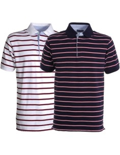 Polo manica corta Payper sheffield maglia righe in cotone uomo