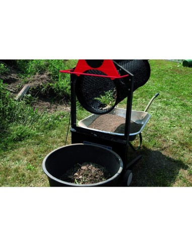 5 - Setaccio rotante elettrico 250w bocca ø 40cm Scheppach rs350