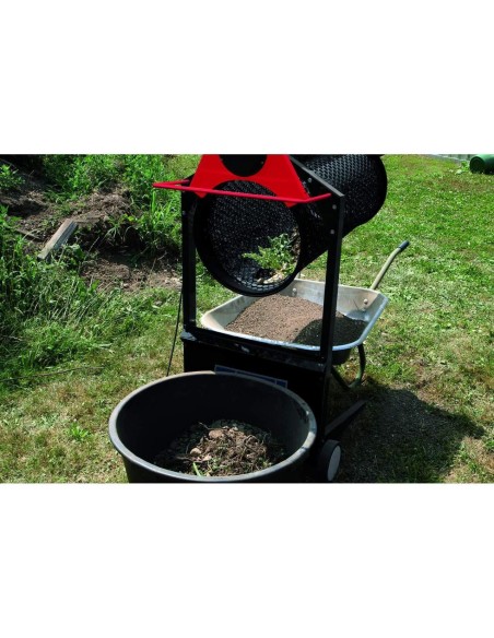 5 - Setaccio rotante elettrico 250w bocca ø 40cm Scheppach rs350