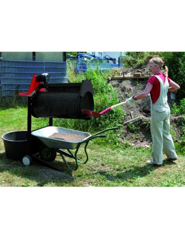 6 - Setaccio rotante elettrico 250w bocca ø 40cm Scheppach rs350