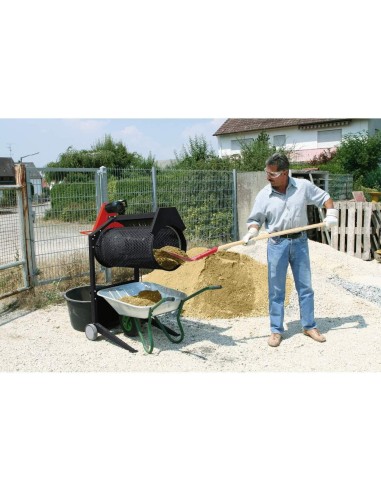 7 - Setaccio rotante elettrico 250w bocca ø 40cm Scheppach rs350