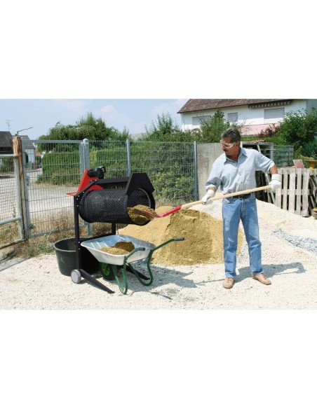 7 - Setaccio rotante elettrico 250w bocca ø 40cm Scheppach rs350