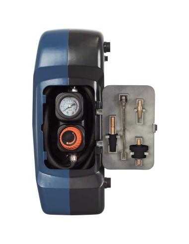 3 - Compressore aria portatile 2l con accessori 1.5hp Scheppach air case