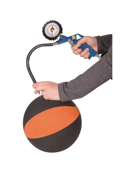 5 - Compressore aria portatile 2l con accessori 1.5hp Scheppach air case