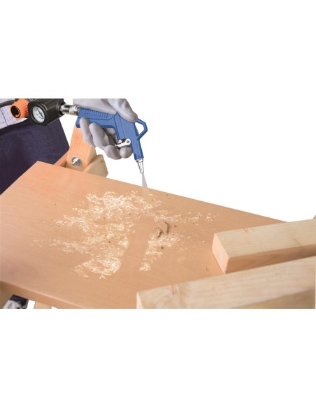 7 - Compressore aria portatile 2l con accessori 1.5hp Scheppach air case