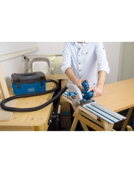 4 - Aspiratore per trucioli e polvere 1250w Scheppach hd2p