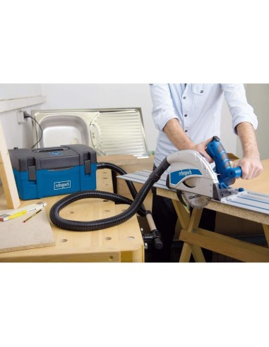 7 - Aspiratore per trucioli e polvere 1250w Scheppach hd2p