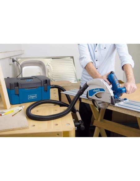 7 - Aspiratore per trucioli e polvere 1250w Scheppach hd2p