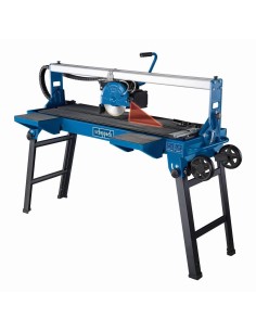 Tagliapiastrelle elettrica con banco ad acqua laser 92 cm Scheppach fs3600