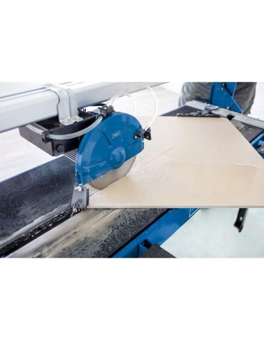 Tagliapiastrelle elettrica con banco ad acqua laser 92 cm Scheppach fs3600