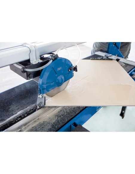 Tagliapiastrelle elettrica con banco ad acqua laser 92 cm Scheppach fs3600