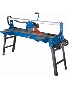 Tagliapiastrelle elettrica con banco ad acqua laser 120cm Scheppach fs4700