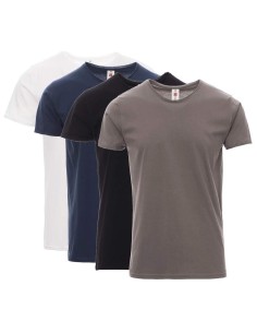 T-shirt manica corta maglietta vintage girocollo cotone uomo Payper sound+