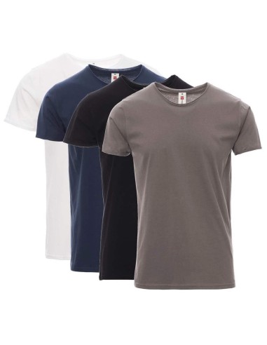 T-shirt manica corta maglietta vintage girocollo cotone uomo Payper sound+