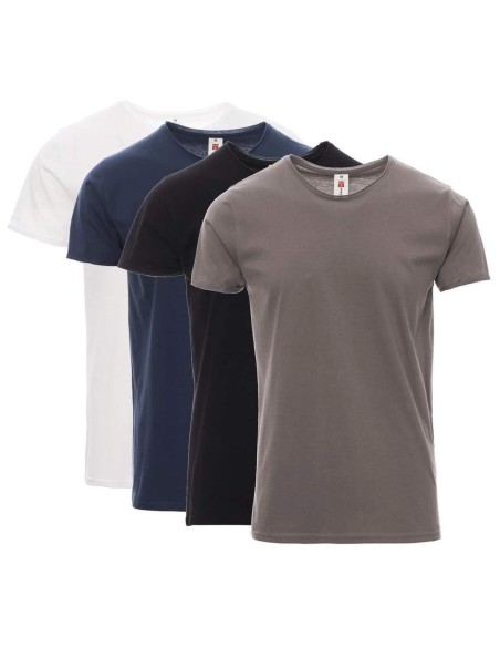 T-shirt manica corta maglietta vintage girocollo cotone uomo Payper sound+