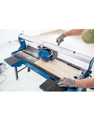 Tagliapiastrelle elettrica con banco ad acqua laser 120cm Scheppach fs4700