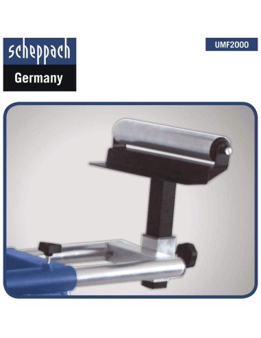 4 - Cavalletto di supporto universale per troncatrici estensioni Scheppach umf2000