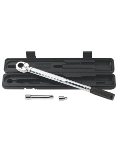 1 - Chiave dinamometrica cricchetto 28-210 nm officina auto moto Fervi 0137